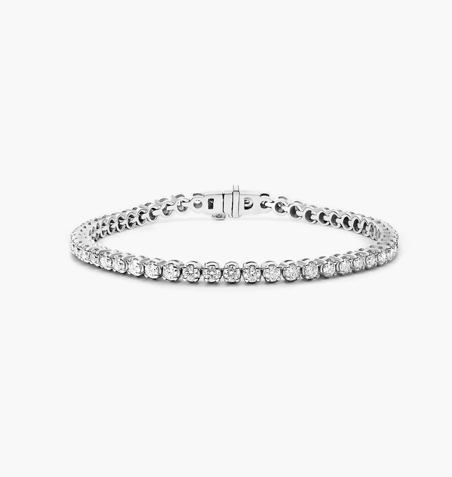 Diamond Tennis Bracelet - Exquisite Handcrafted Design